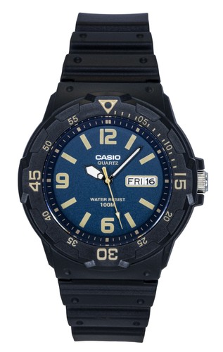 Montre casio youth cadran bleu - montre,