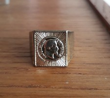 Lot bagues vintage tirette