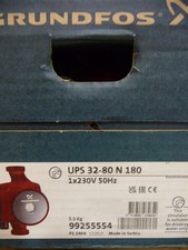 Circulateur Grundfos UPS 32 - 80 N 180 mm 99255554 circulateur 230 V. NEUF P222B