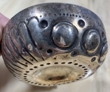 Tastevin en Argent Massif Gravé "Verdier Eugène Dubroc" Poinçon