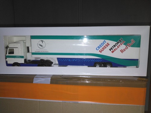 Semi remorque mercedes team - mercedes,