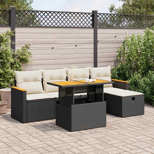 Salon jardin avec coussins - salon,