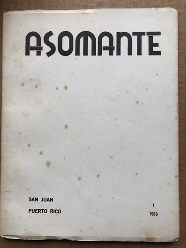 Revista asomante 1968 - revista,
