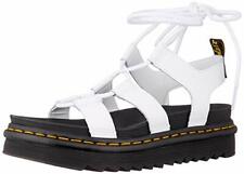 Dr.Martens - Sandale Femme Avec Lacets En Cuir Blanc - Nartilla 24641100