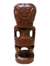 Statuette en bois polynésienne " Tiki "