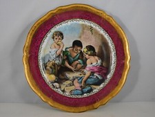 ASSIETTE EN PORCELAINE GIRAUD