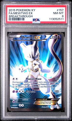 2015 mewtwo 157 carte - ex,