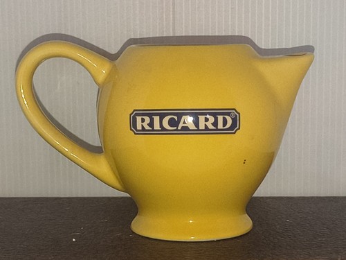 Pichet ricard jaune céramique - ricard,