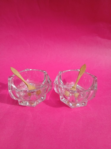 Paire salerons cristal - paire,