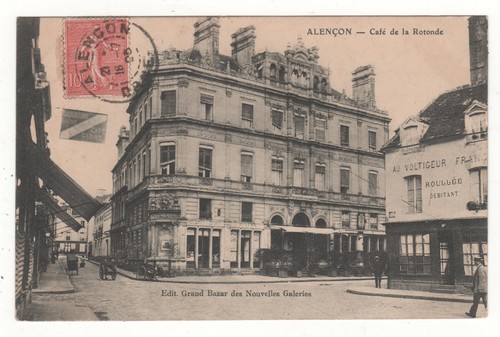 Cpa alençon café - cpa,