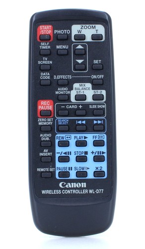 Canon d77 télécommande - wl-d77,