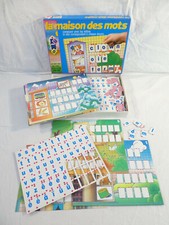 jeux société LA MAISON DES MOTS 6/9ans NATHAN