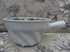 Egouttoir en porcelaine  égouttoir à Fruits Limoges Pillivuyt 17,5cm dim 9,5cm h