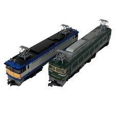 Lot de 2 voitures locomotive électrique KATO 3012 3021-7 EF65 EF81 calibre...