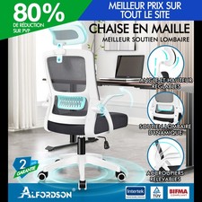 ALFORDSON Chaise de Bureau en