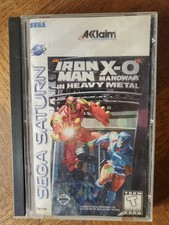Iron Man X-O Manowar in Heavy Metal - SEGA Saturn - NTSC-U/C US USA Complet 