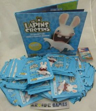 ALBUM PANIN CARREFOURI THE LAPINS CRETINS + 130 POCHETTES D'IMAGES (vendeur pro)