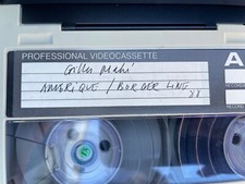 Gilles Mahé,Amérique Borderline performance galerie Donguy,1988 Cassette U Matic