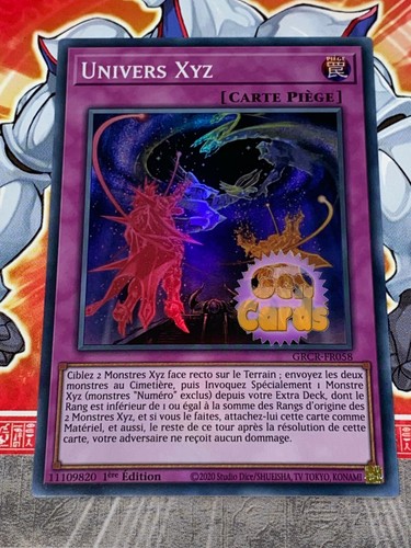 Carte univers xyz - carte,