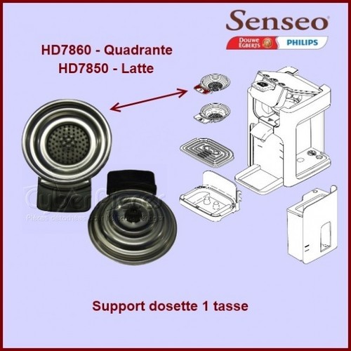 Support dosette tasse - dosette, 1