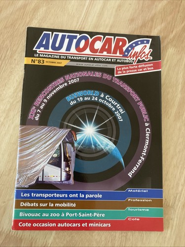 Autocar autobus 83 2007 - autobus,