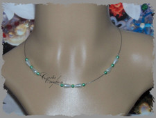 Collier Argenté Perle Goutte