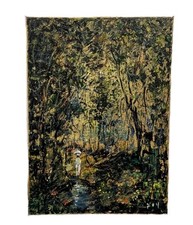 Acrylique Sur Toile Promenade