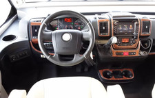 Pour Ducato Jumper Boxer 2015 + 25pcs Intérieur Tableau Bord Kit Acajou Sticker