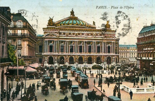 Paris opéra 1915 soldat - opéra,