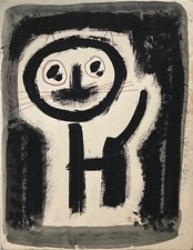 Raymond Guerrier gouache et