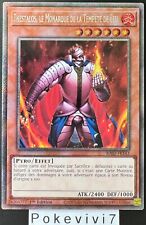 Carte YU-GI-OH! THESTALOS, LE MONARQUE DE LA TEMPÊTE DE FEU RA03-FR143 PSR NEUF
