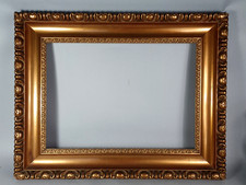 Grand cadre St. Louis XVI 81x63 feuillure 60 à 62x43 à 44,5 cm bois stuc doré SB