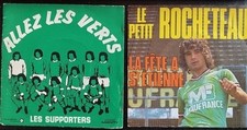 FOOTBALL - 45 tours "Allez les Verts" et "Le Petit Rocheteau"