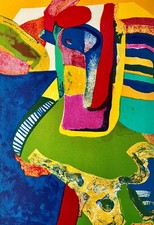 Maurice ESTÈVE : 1986 - Lithographie (lithograph)