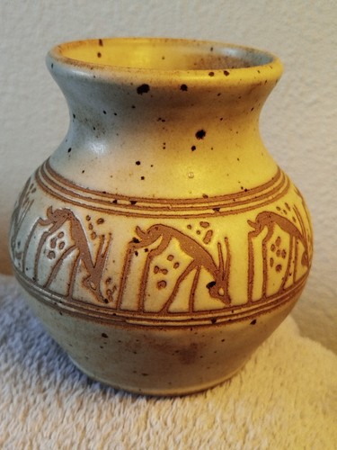 Petit vase boule grès - petit,