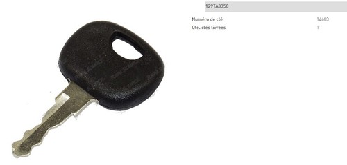 Cle contact manitou 14603 - de,