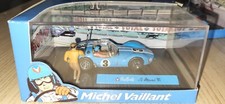 MV1 voiture altaya IXO 1/43 diorama MICHEL VAILLANT :LE MANS '61 n°1