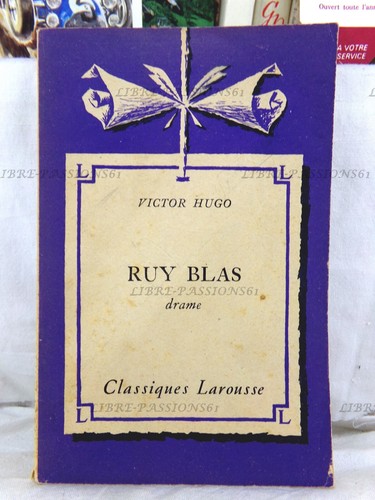 Ruy blas victor hugo - blas,,