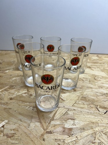 Lot verres à - 6, rhums
