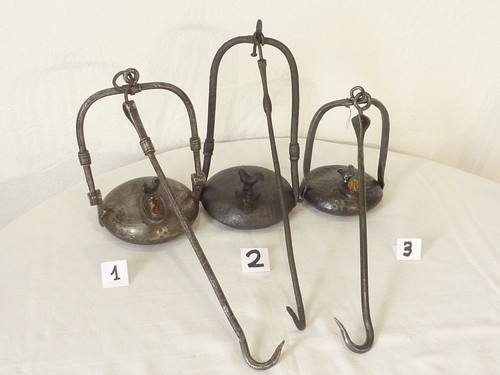 Lot lampes à huile - 3,