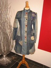 MANTEAU BRODé  EMBROIDERED COAT COLLECTION DESIGUAL  XL 42 44 UK 14 16