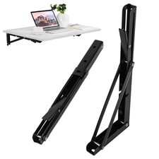 2 Pièces Support Console Pliable, Équerre Pliante 300mm, Supports D Étagères ...