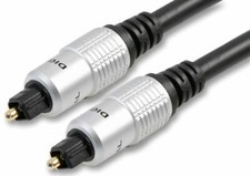 PRO SIGNAL - Câble audio optique TOSLink mâle à mâle, 6m noir