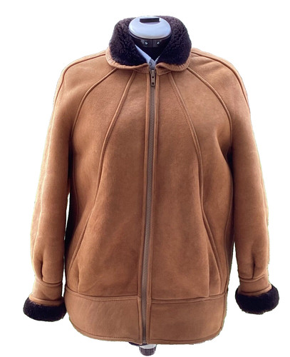 Manteau peau lainée femme - lainée,