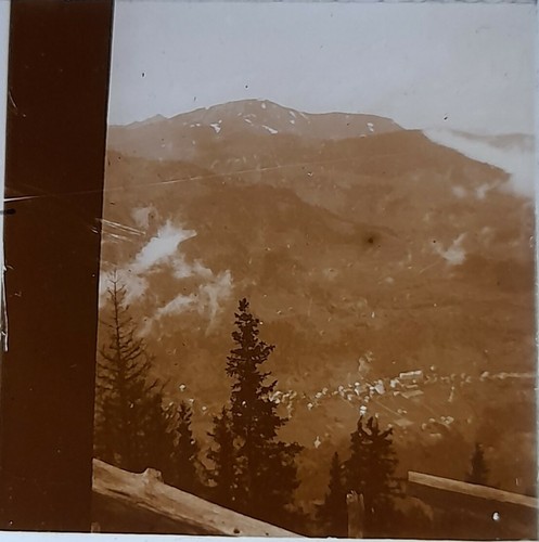 Photo stereo plaque verre