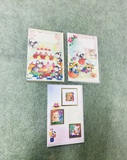 Lot 3 Cartes Postales Vœux Enfant Anniversaire Neuf