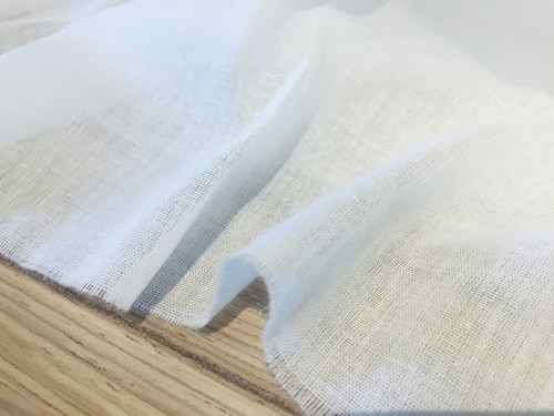 Rideaux voile tissu mousseline