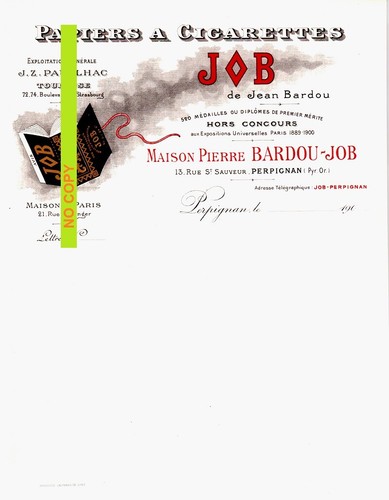 Beau document vierge - document, job