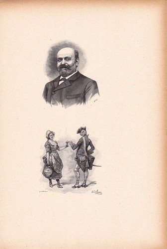 Portrait adolphe lalauze - adolphe,
