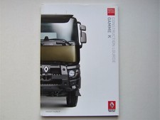 Catalogue, brochure, camion, truck, Renault Gamme K construction lourde, 2013